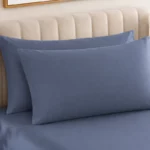 Horrockses 180 Thread Count Polycotton Percale 2 Pack Standard Pillowcases - Image 3