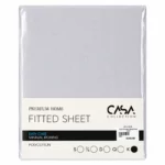 Casa Collection Polycotton Fitted Sheet – Assorted Colours & Sizes