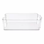 Clear Fridge Organiser with Handles – 30.5 x 21.5 x 8.5cm - Image 4