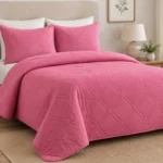 Homestyle 5PC Embossed Luxury Quilt Set - Double/Queen - Image 4