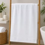 Glodina B Grade Bath Sheet – White - Image 3