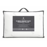 Horrockses Bamboo Memory Foam Pillow – Standard & Contour – 40x60cm - Image 3