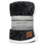 Pierre Cardin Le Intro Collection Sherpa Throw – Assorted Designs – 150x200cm - Image 9
