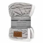 Pierre Cardin Le Intro Collection Sherpa Throw – Assorted Designs – 150x200cm