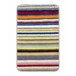 Chainstore 500GSM Microfiber Multi Striped Bath Mat – 40x60cm - Image 3