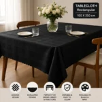 Damask Rectangular Table Cloth – 150 × 250cm - Image 8