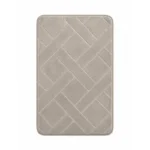 Embossed Memory Foam Criss-Cross Bath Mat – 40x60cm - Image 3