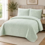 Espello Luxury 3PC Quilted Set - 240x240cm - Image 6
