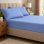 Horrockses 144TC Sheet Set – Fitted Sheet & Pillowcases – Assorted Colours King - Image 2