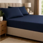 Horrockses 144TC Sheet Set – Fitted Sheet & Pillowcases – Assorted Colours King - Image 4