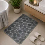 Luxury Memory Foam Pebble Bath Mat – 50x80cm - Image 6
