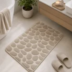 Luxury Memory Foam Pebble Bath Mat – 50x80cm - Image 4