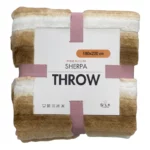 Silk Thread Premium Sherpa Throw – 180x220cm - Image 7