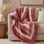 Silk Thread Premium Sherpa Throw – 180x220cm - Image 2
