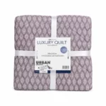Urban Lifestyle 1 PC Luxury Microfibre Quilt – Assorted Designs & Sizes - Image 6