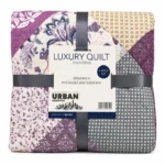 Urban Lifestyle 1 PC Luxury Microfibre Quilt – Assorted Designs & Sizes - Image 13
