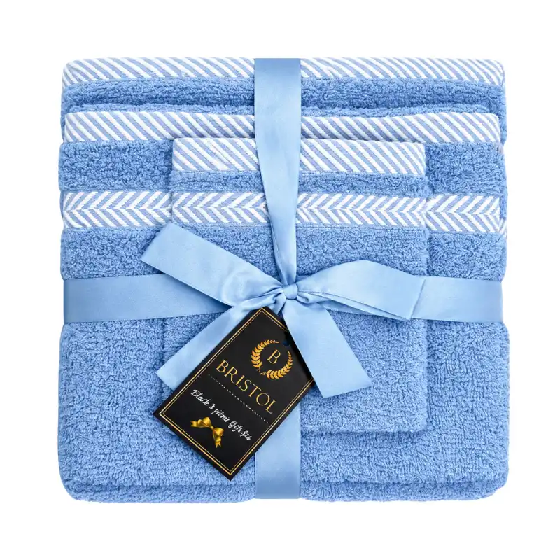 Bristol Light Blue 3in1 Bristol 3-in-1 Towel Set - Image 1