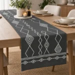 Chainstore Berber Stitch Table Runner – 30 × 170 cm - Image 3
