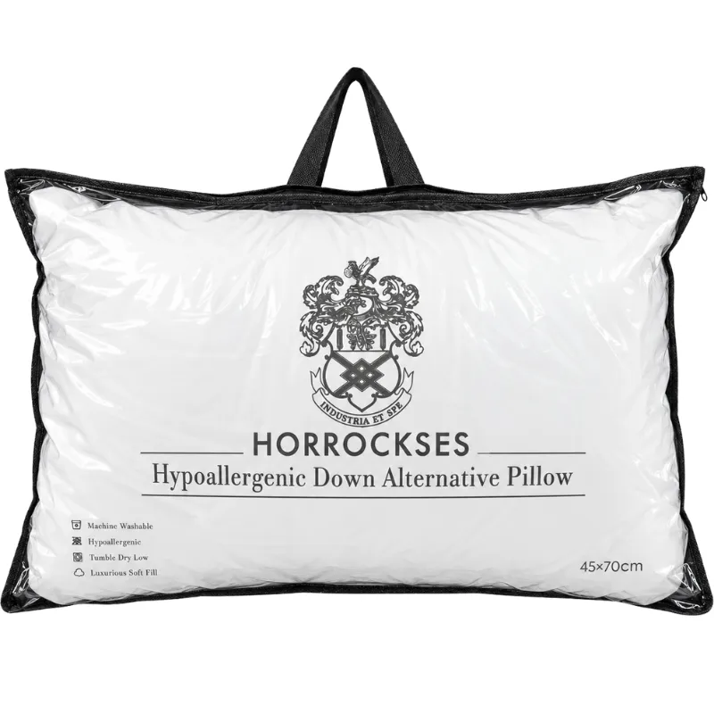 Arctic home Horrockses Hypoallergenic Down Alternative Pillow Horrockses Hypoallergenic Down Alternative Pillow 45x70cm - Image 1