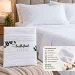 Sixthfloor Polycotton White Sheet Set